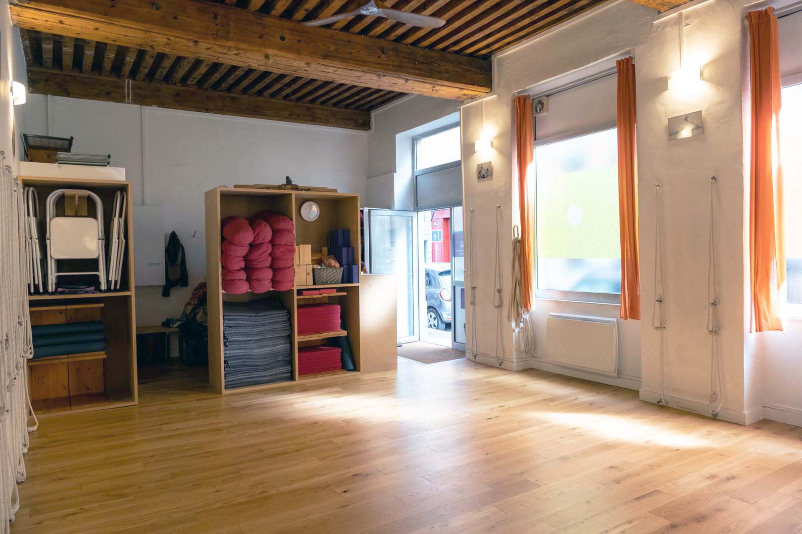 Matériel spécifique utilisé pour le Yoga Iyengar